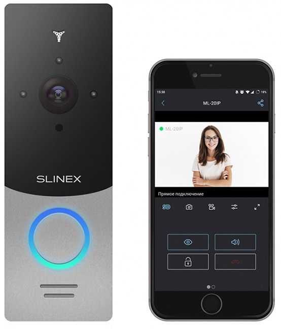 Slinex ML-20IP Серебро-черный СНЯТОЕ фото, изображение