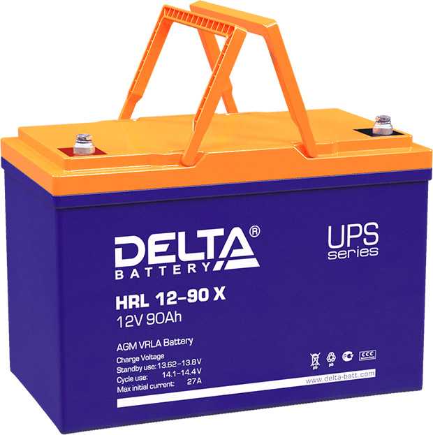 Delta HRL 12-90 X Аккумуляторы фото, изображение