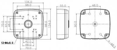 Dahua DH-PFA121 Кронштейны фото, изображение